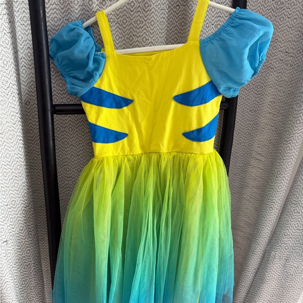 Taylor Joelle Disney Little Mermaid Flounder Dress